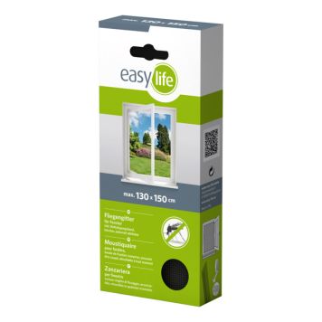 Putukavõrk aknale Easy Life Antratsiit