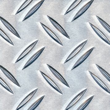 Alumiiniumplekk reljeefne 1000 x 300 x 2,5 mm