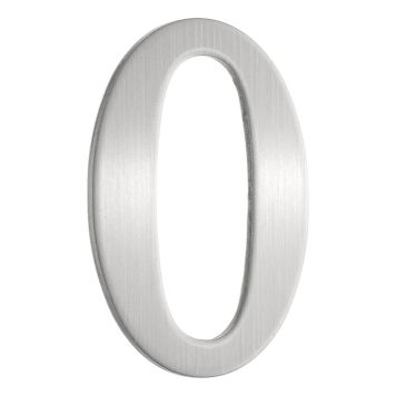 Postkasti number Beslagsboden 0 harjatud roostevaba teras