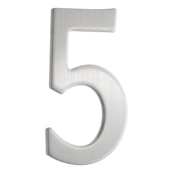 Postkasti number Beslagsboden 5 harjatud roostevaba teras