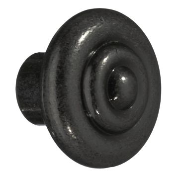 Mööblinupp Beslagsboden Antique ø 32 mm mattmust