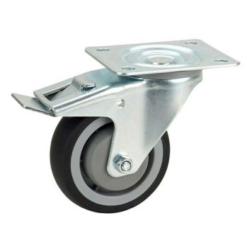 Ratas Ø 100 mm piduriga