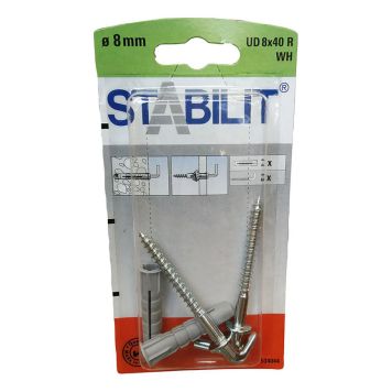 Aastüübel  UD 8 x 40 R WH