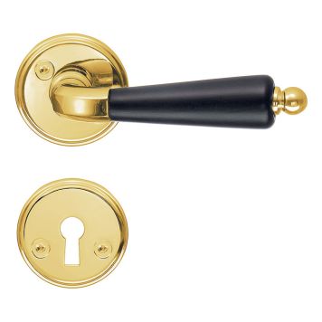 Siseukse link Beslagsboden B279BPNS messing/must