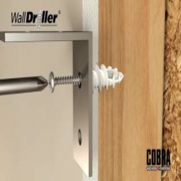 Kipsplaaditüübel Cobra 021T valge 200 tk