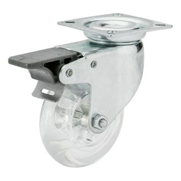 Mööbliratas Ø 75 mm piduriga