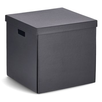 Hoiukast Zeller must 33 x 33,5 x 32 cm