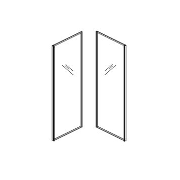 Tagaklaaside komplekt Camargue Skärgård 100 cm