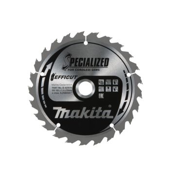 Saeketas Makita 165 x 1,4 x 20 mm 23° T25