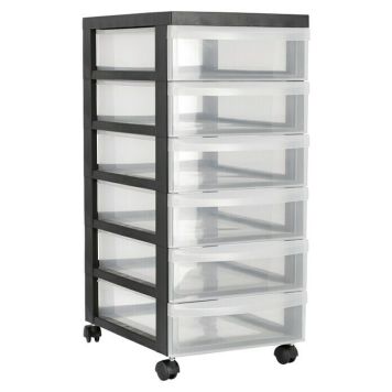 Sahtlisüsteem 6 sahtlit  38 x 29 x 61,5 cm