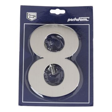 Majanumber Portaferm 8 harjatud roostevaba teras