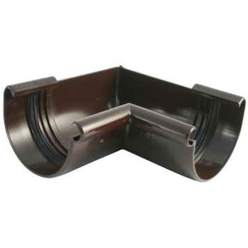 Sisenurk  90° Marley 100 mm pruun