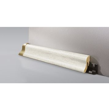 Põrandaliist MDF Tamm Diamant 22 x 40 x 2600 mm