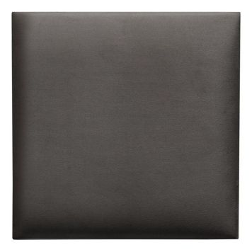 Polsterdatud seinapaneel Fllow Velvet 95 antratsiit 30 x 30 cm