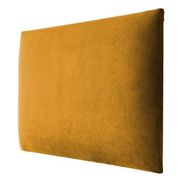 Polsterdatud seinapaneel Fllow Velvet 41 ocker 30 x 60 cm