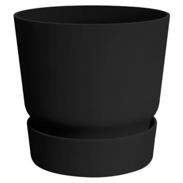 Õuepott Greenville Ø 30 cm, must