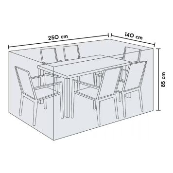Mööblikate Sensum 250 x 140 x 85 cm