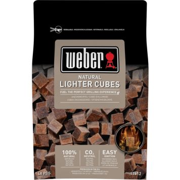 Süütekuubikud Weber Natural Lighter Cubes 48 tk