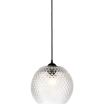 Rippvalgusti Nobb Ball Ø 22 cm, läbipaistev