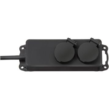 Pikendusjuhe Brennenstuhl H07RN-F 3G1,5 must, 2-osaline