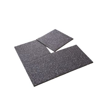 Kummimatt Gummi must 60 x 60 cm