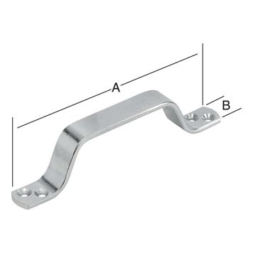 Käepide 200 x 20 mm