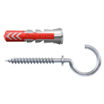 Konksude ja tüüblite komplekt Duopower 6 x 30 RH K