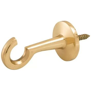 Otsahaak Stabilit  Ø 30 mm poleeritud messing