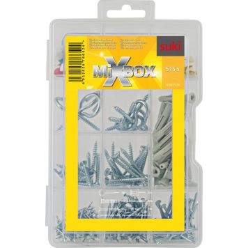 Kinnitusvahendite komplekt Suki Mixbox 515 osaline