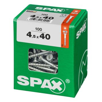 Peitpeakruvi Spax 4,5 x 40 mm