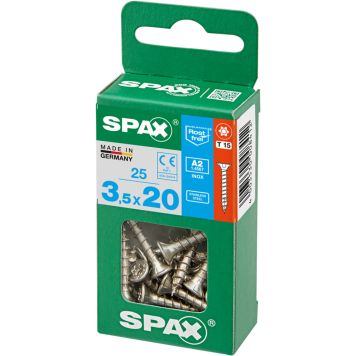 Peitpeakruvi Spax A2 3,5 x 20 mm