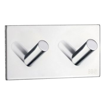 Nagi BK1093 läikiv roostevaba teras kahe konksuga