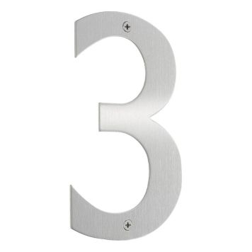 Majanumber Beslagsboden 3 harjatud roostevaba teras