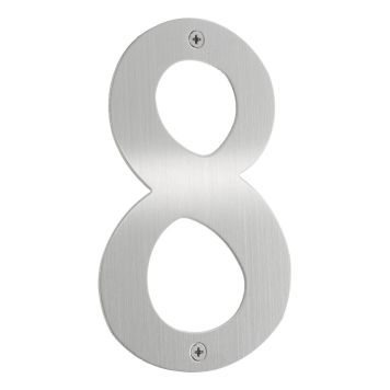 Majanumber Beslagsboden 8 harjatud roostevaba teras