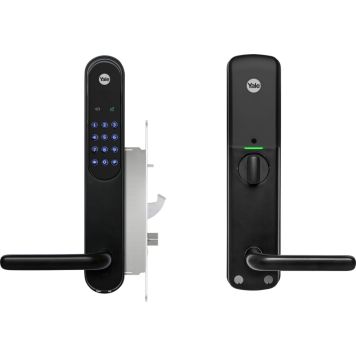 Digitaalne turvalukk Yale Doorman V2N, must