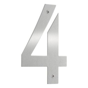 Majanumber Beslagsboden 4 harjatud roostevaba teras