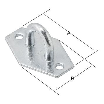 Tabaluku aas 40 x 28 mm
