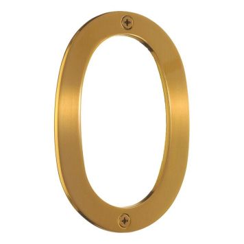 Majanumber Beslagsboden Villa 0 harjatud messing