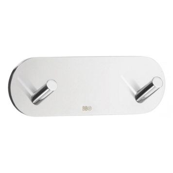 Nagi BK1081 kroomitud roostevaba teras kahe konksuga