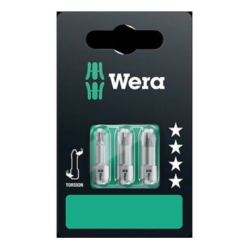 Kruvikeeraja otsikute komplekt Wera PH, 3 tk