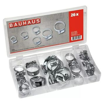 Voolikuklambrite komplekt BAUHAUS