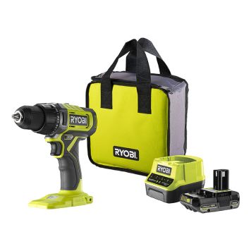 Akutrell Ryobi ONE+ RDD18-1C20S, 2 Ah