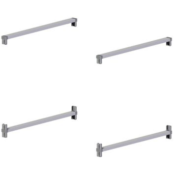 Põiktugi Lundbergs 350 mm valge