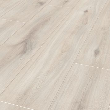 Näidis niiskuskindlale parketile Logoclic Aquaprotect Beach Oak 8 mm