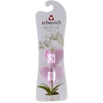 Orhideeklips 2 tk/pk,roosa