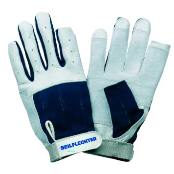 Purjetamiskindad Seilflecht valge/sinine XXL