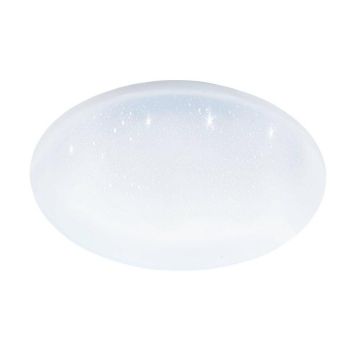 LED-laevalgusti Eglo Connect Totari-Z Ø 38 cm läikiv valge