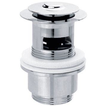 Põhjaventiil klapiga Syros 1¼″ kroomitud