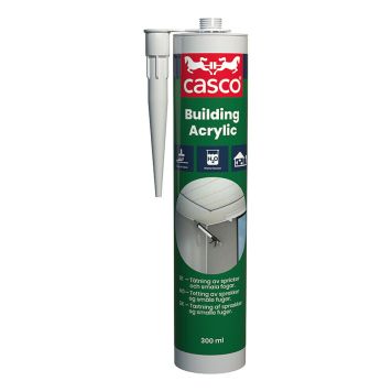 Akrüülhermeetik Casco Building Acrylic 300 ml valge