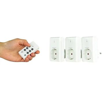 Pistikupesade komplekt kaugjuhtimispuldiga REV